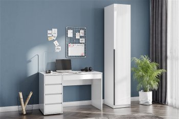 Стол компьютерный №13+пенал ШК-5 (СВ) в Верхней Пышме - verhnyaya-pyshma.mebel-e96.ru