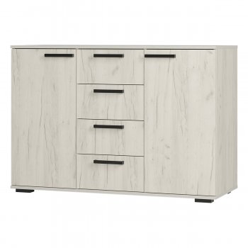 Комод Стандарт №2 NEW крафт белый  (БТС) в Верхней Пышме - verhnyaya-pyshma.mebel-e96.ru