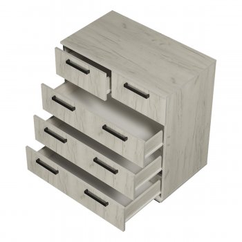 Комод Стандарт №5 NEW крафт белый (БТС) в Верхней Пышме - verhnyaya-pyshma.mebel-e96.ru