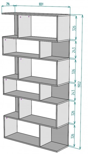 Стеллаж S10 (ДМ) в Верхней Пышме - verhnyaya-pyshma.mebel-e96.ru