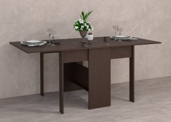 Стол-книжка ЛДСП Венге (Диал) в Верхней Пышме - verhnyaya-pyshma.mebel-e96.ru