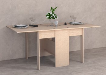 Стол-книжка ЛДСП Дуб белфорд (Диал) в Верхней Пышме - verhnyaya-pyshma.mebel-e96.ru