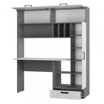 Стол компьютерный Техно графит/крафт  (БТС) в Верхней Пышме - verhnyaya-pyshma.mebel-e96.ru