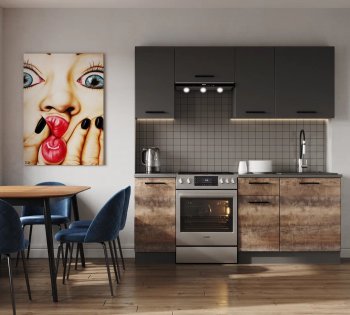 Кухонный гарнитур Трансильвания 2000 мм в Верхней Пышме - verhnyaya-pyshma.mebel-e96.ru