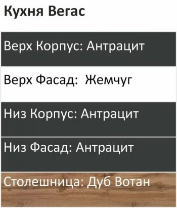 Кухонный гарнитур Вегас 2200 мм в Верхней Пышме - verhnyaya-pyshma.mebel-e96.ru