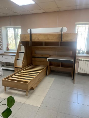 Кровать-чердак Омега-3 комп.2 в Верхней Пышме - verhnyaya-pyshma.mebel-e96.ru