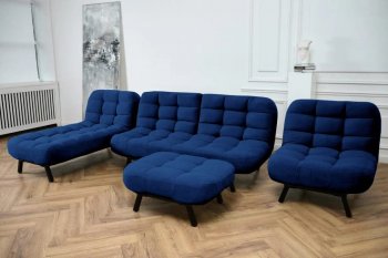 Диван Абри Синий в Верхней Пышме - verhnyaya-pyshma.mebel-e96.ru