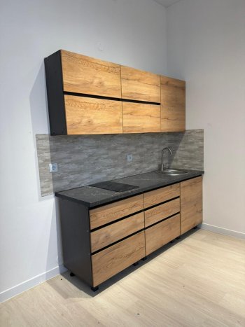 Кухонный гарнитур Лофт 2000 мм (БТС) в Верхней Пышме - verhnyaya-pyshma.mebel-e96.ru